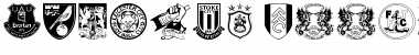 Download English Football Club Badges Font Download English Football Club Badges Font