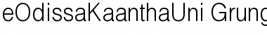 Download eOdissaKaanthaUni Font Download eOdissaKaanthaUni Font