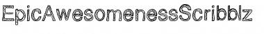 Download EpicAwesomenessScribblz Font Download EpicAwesomenessScribblz Font