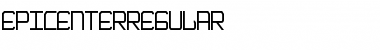 Download EpicenterRegular Font Download EpicenterRegular Font