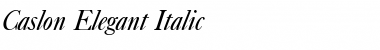 Download Caslon-Elegant Font Download Caslon-Elegant Font