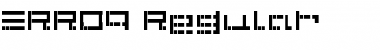 Download ERRO9 Font Download ERRO9 Font