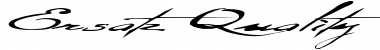 Download Ersatz Quality Font Download Ersatz Quality Font