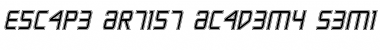 Download Escape Artist Academy Semi-Italic Font Download Escape Artist Academy Semi-Italic Font