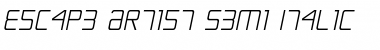 Download Escape Artist Semi-Italic Font Download Escape Artist Semi-Italic Font