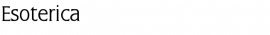 Download Esoterica Font Download Esoterica Font