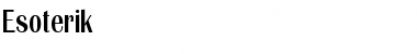 Download Esoterik Font Download Esoterik Font