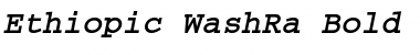 Download Ethiopic WashRa Bold Slant Font Download Ethiopic WashRa Bold Slant Font