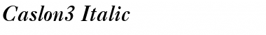 Download Caslon3 Font Download Caslon3 Font