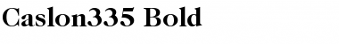 Download Caslon335 Font Download Caslon335 Font