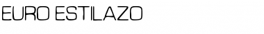 Download Euro Estilazo Font Download Euro Estilazo Font