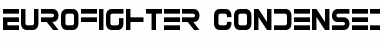 Download Eurofighter Condensed Font Download Eurofighter Condensed Font