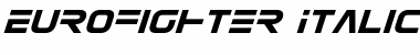 Download Eurofighter Italic Font Download Eurofighter Italic Font
