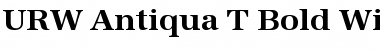Download URW Antiqua T Font Download URW Antiqua T Font