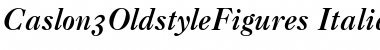 Download Caslon3OldstyleFigures Font Download Caslon3OldstyleFigures Font