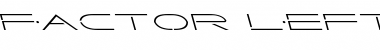 Download Factor Leftalic Font Download Factor Leftalic Font