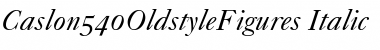 Download Caslon540OldstyleFigures Font Download Caslon540OldstyleFigures Font