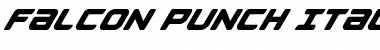 Download Falcon Punch Italic Font Download Falcon Punch Italic Font