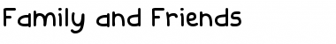 Download Family & Friends Font Download Family & Friends Font
