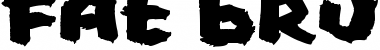 Download Fat Brush Font Download Fat Brush Font