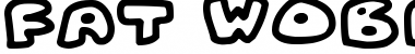 Download Fat Wobble Outlines Font Download Fat Wobble Outlines Font