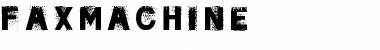 Download faxmachine Font Download faxmachine Font
