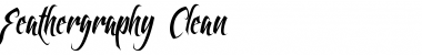 Download Feathergraphy Clean Font Download Feathergraphy Clean Font