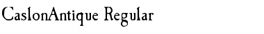 Download CaslonAntique Font Download CaslonAntique Font