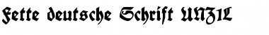 Download Fette deutsche Schrift UNZ1L Font Download Fette deutsche Schrift UNZ1L Font