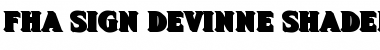 Download FHA Sign DeVinne ShadeNC Font Download FHA Sign DeVinne ShadeNC Font