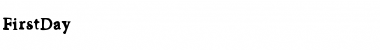 Download FirstDay Font Download FirstDay Font