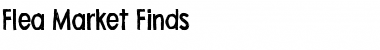 Download Flea Market Finds Font Download Flea Market Finds Font