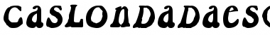 Download CaslonDadaesque Font Download CaslonDadaesque Font