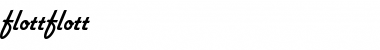 Download flottflott Font Download flottflott Font
