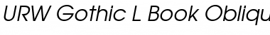 Download URW Gothic L Font Download URW Gothic L Font
