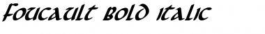 Download Foucault Bold Italic Font Download Foucault Bold Italic Font