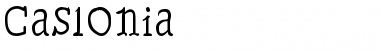 Download Caslonia Font Download Caslonia Font