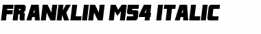 Download Franklin M54 Font Download Franklin M54 Font