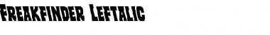 Download Freakfinder Leftalic Font Download Freakfinder Leftalic Font