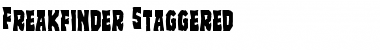 Download Freakfinder Staggered Font Download Freakfinder Staggered Font