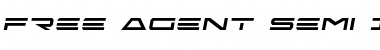 Download Free Agent Semi-Italic Font Download Free Agent Semi-Italic Font