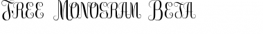 Download Free Monogram Beta Font Download Free Monogram Beta Font
