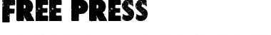 Download Free press Font Download Free press Font
