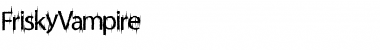 Download FriskyVampire Font Download FriskyVampire Font