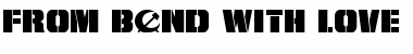 Download From BOND With Love Expanded Font Download From BOND With Love Expanded Font