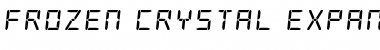 Download Frozen Crystal Expanded Font Download Frozen Crystal Expanded Font