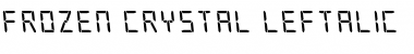 Download Frozen Crystal Leftalic Font Download Frozen Crystal Leftalic Font