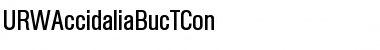 Download URWAccidaliaBucTCon Font Download URWAccidaliaBucTCon Font