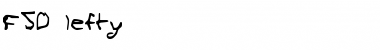 Download FSO lefty Font Download FSO lefty Font