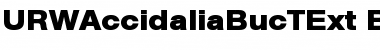 Download URWAccidaliaBucTExt Font Download URWAccidaliaBucTExt Font